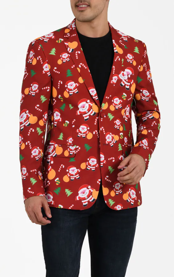 Veste de Noël 'Joyeux Père Noël'