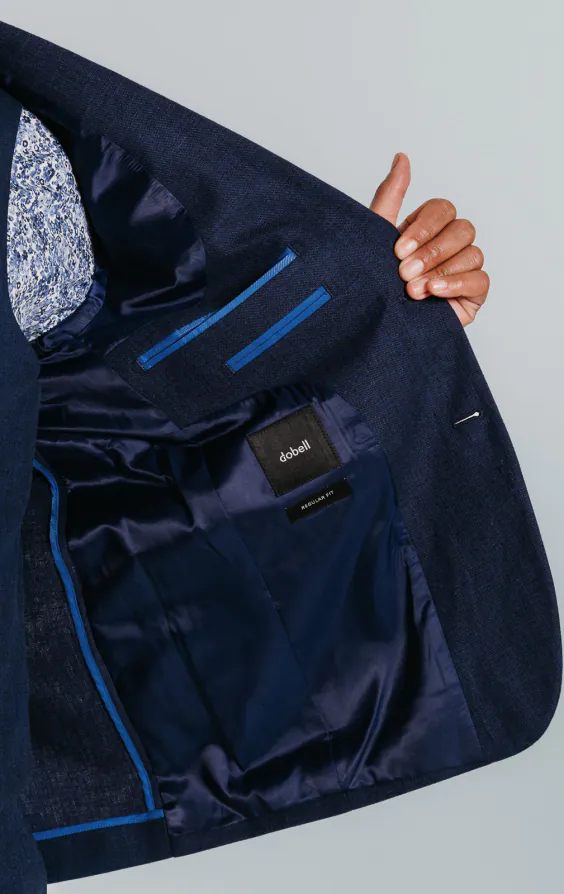 Veste en lin bleu marine - photo 4 Veste en lin bleu marine - photo 4