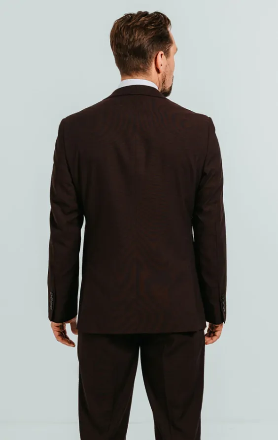 Veste de costume bordeaux best sale
