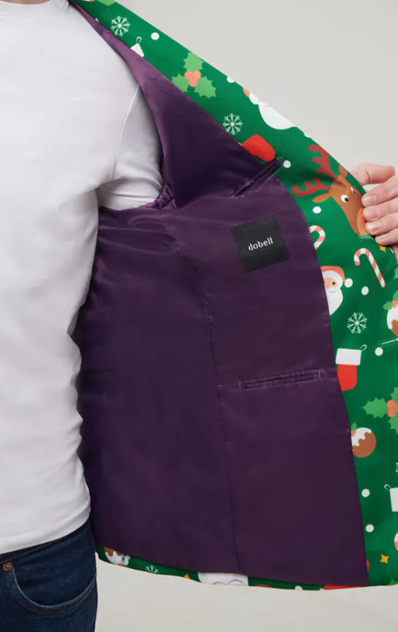 Veste de Noël vert Père Noël & amis - photo 2 Veste de Noël vert Père Noël & amis - photo 2
