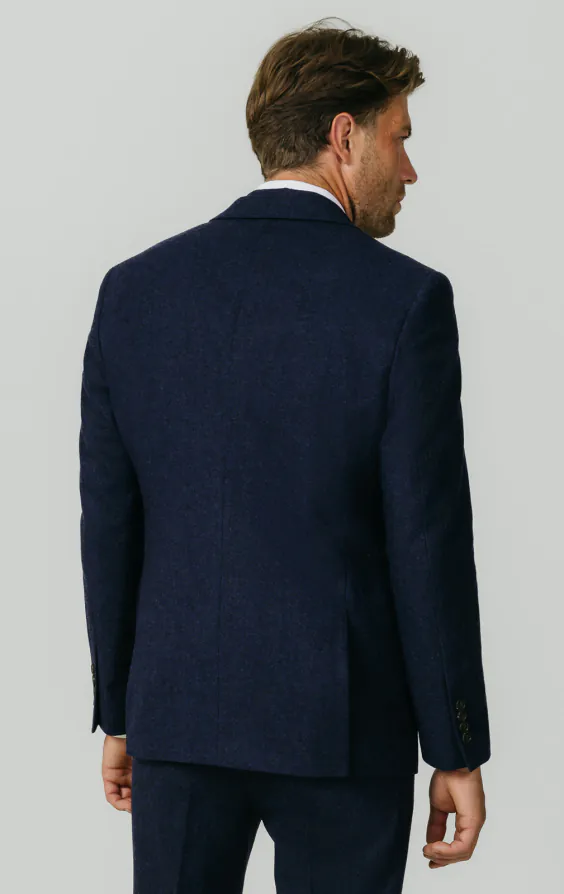 Veste de peintre bleu marine en laine