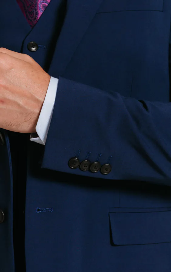 Veste de costume bleu coupe slim - photo 2 Veste de costume bleu coupe slim - photo 2
