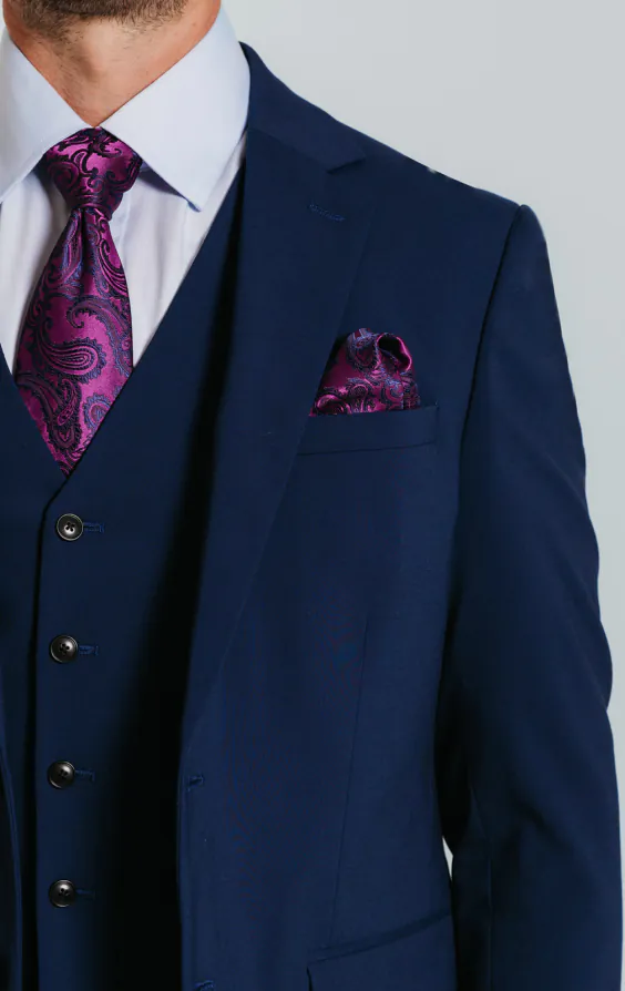 Veste de costume bleu coupe slim - photo 3 Veste de costume bleu coupe slim - photo 3