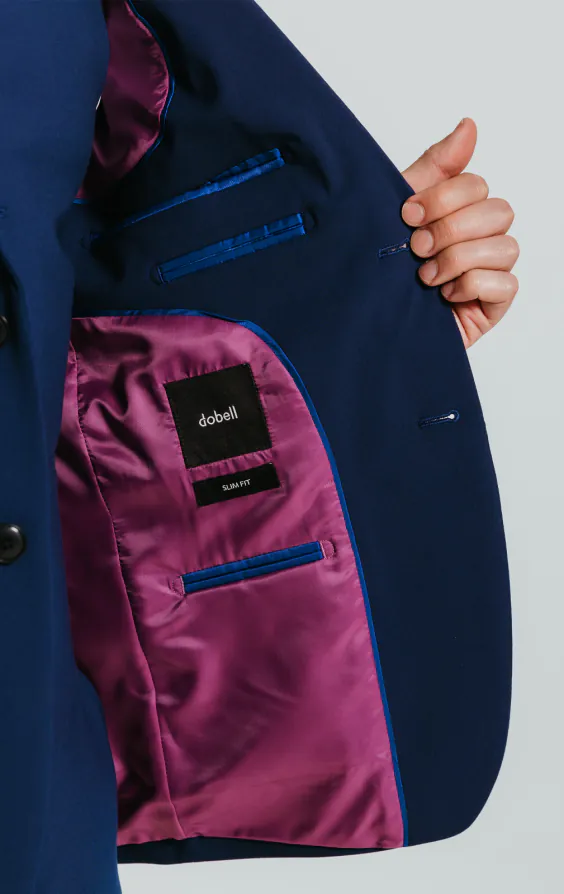 Veste de costume bleu coupe slim - photo 4 Veste de costume bleu coupe slim - photo 4