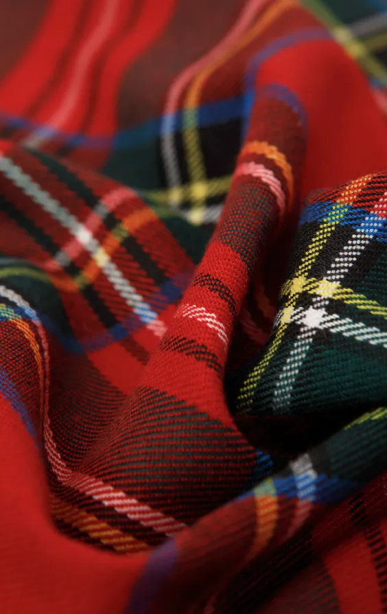 Pochette Rouge Tartan - photo 1
