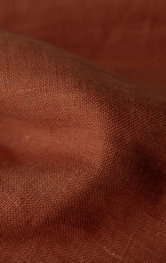 Veste de costume en pur lin orange brûlé - photo 6 Veste de costume en pur lin orange brûlé - photo 6