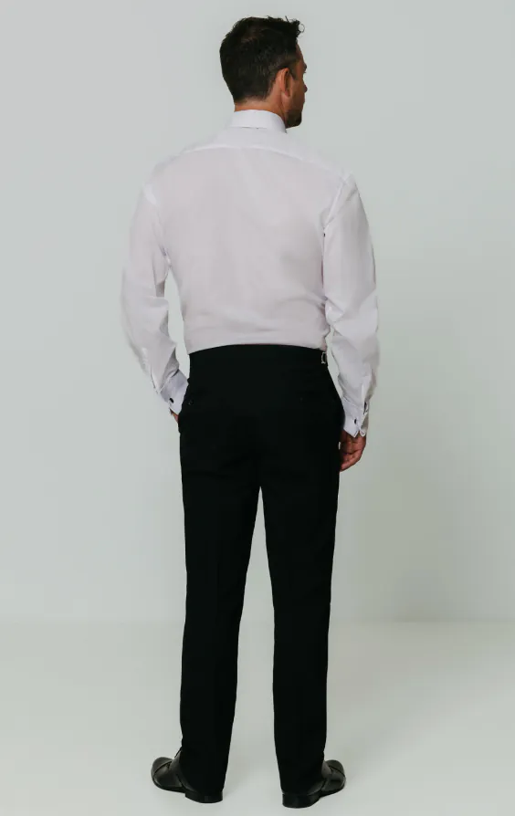 Chemise habillée blanc, Marcella, coupe slim, col standard - photo 4