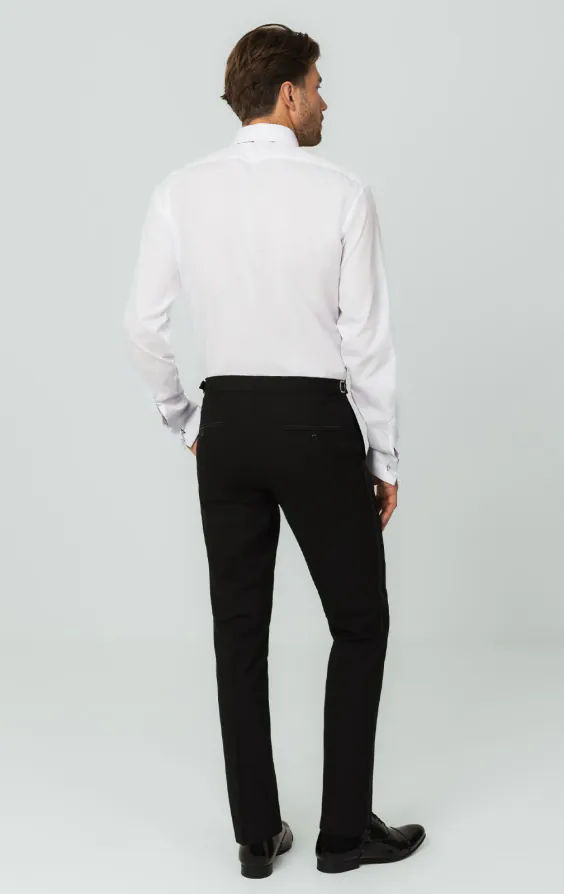 Chemise habillée unie, coupe slim, col standard, 100% coton - photo 4 Chemise habillée unie, coupe slim, col standard, 100% coton - photo 4