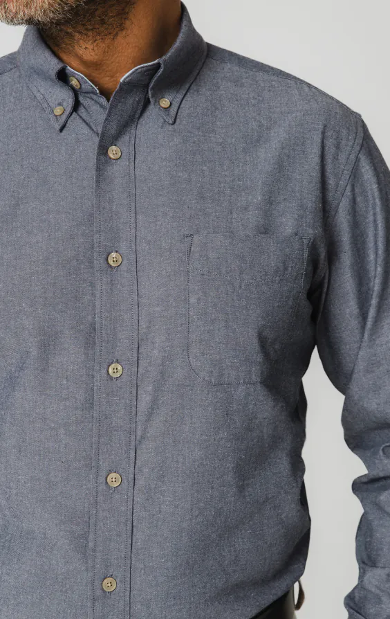 Chemise en chambray bleu - photo 2 Chemise en chambray bleu - photo 2