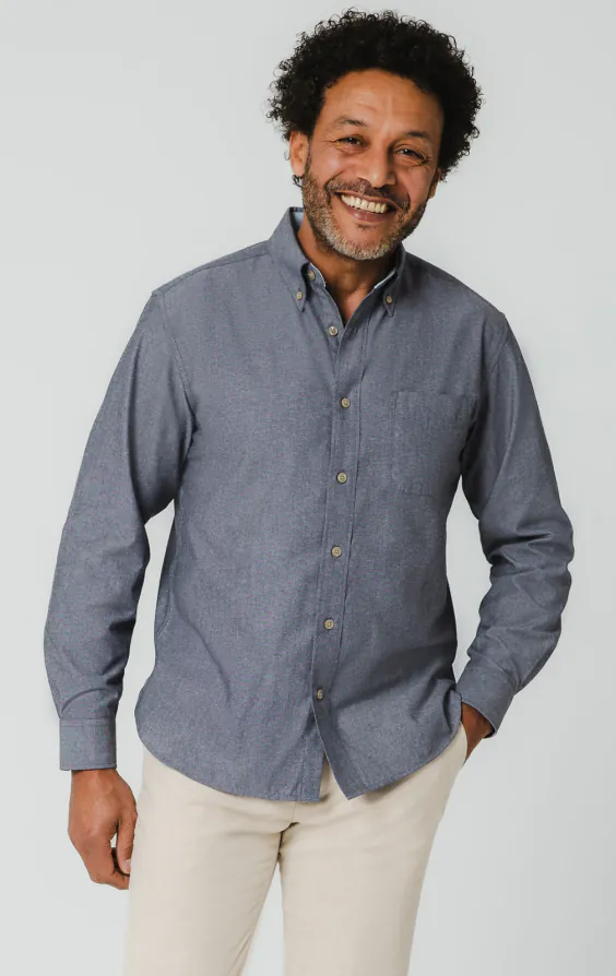 Chemise en chambray bleu Chemise en chambray bleu
