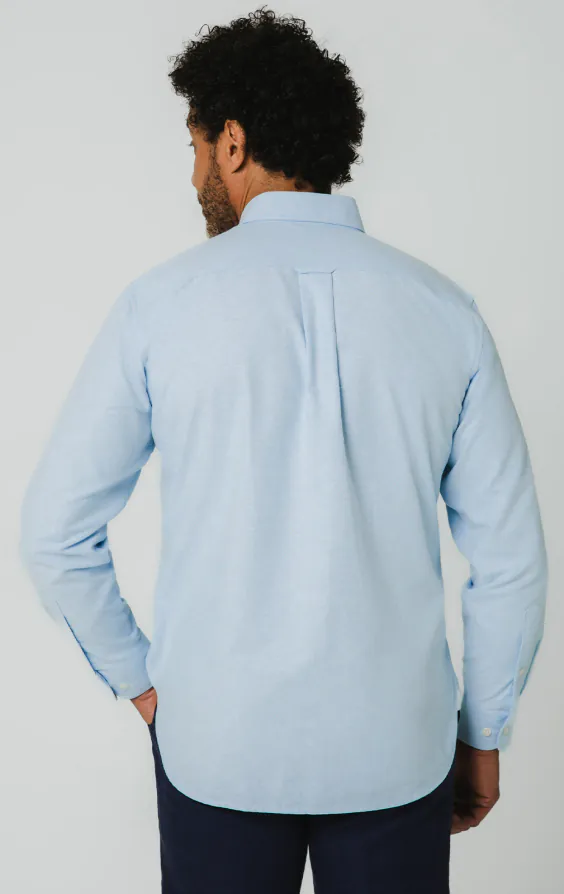 Chemise oxford bleu clair - photo 4 Chemise oxford bleu clair - photo 4