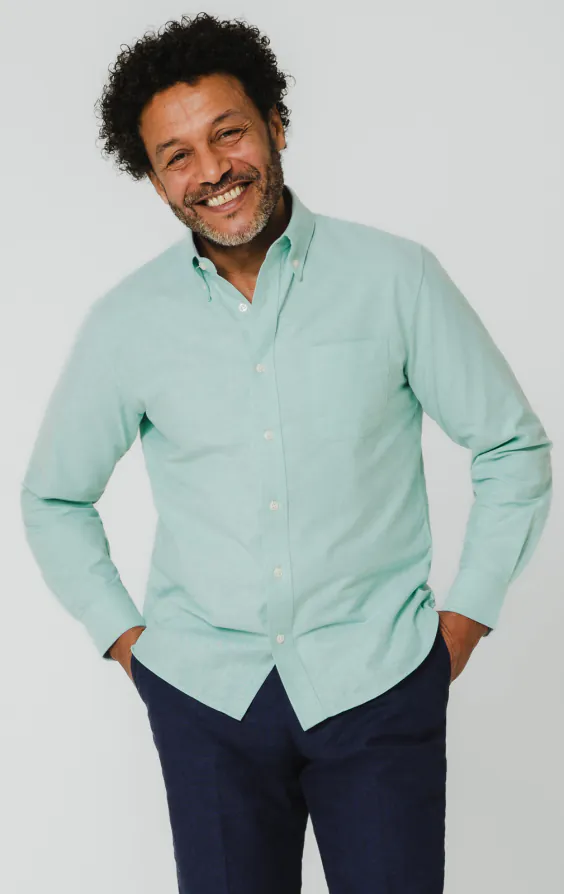 Chemise oxford vert menthe Chemise oxford vert menthe