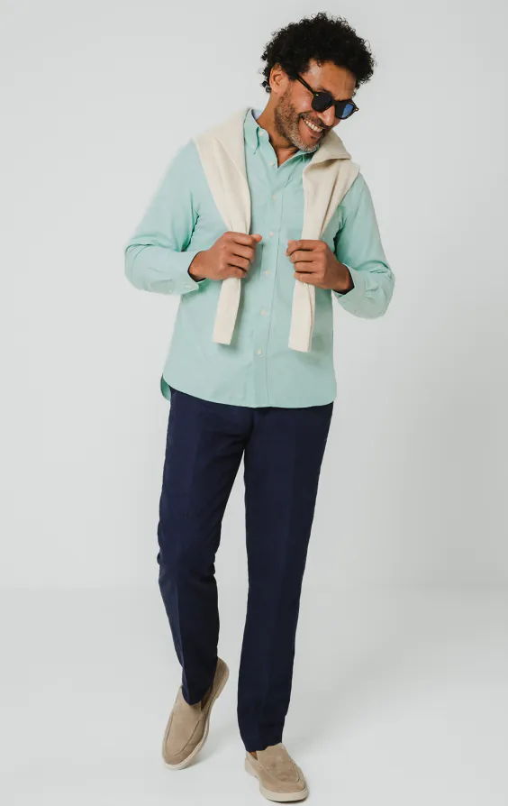 Chemise oxford vert menthe - photo 1 Chemise oxford vert menthe - photo 1