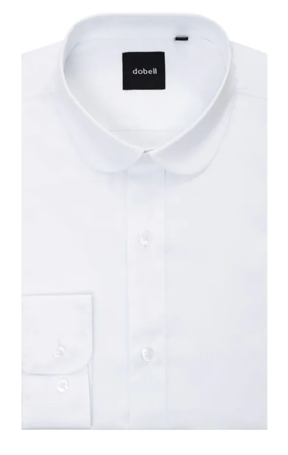 Dobell Chemise Blanche a Col Penny Dobell