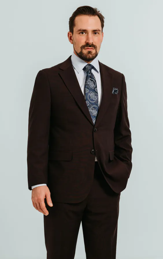 Costume bordeaux