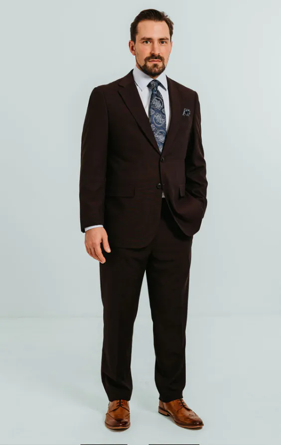 Costume bordeaux - photo 1