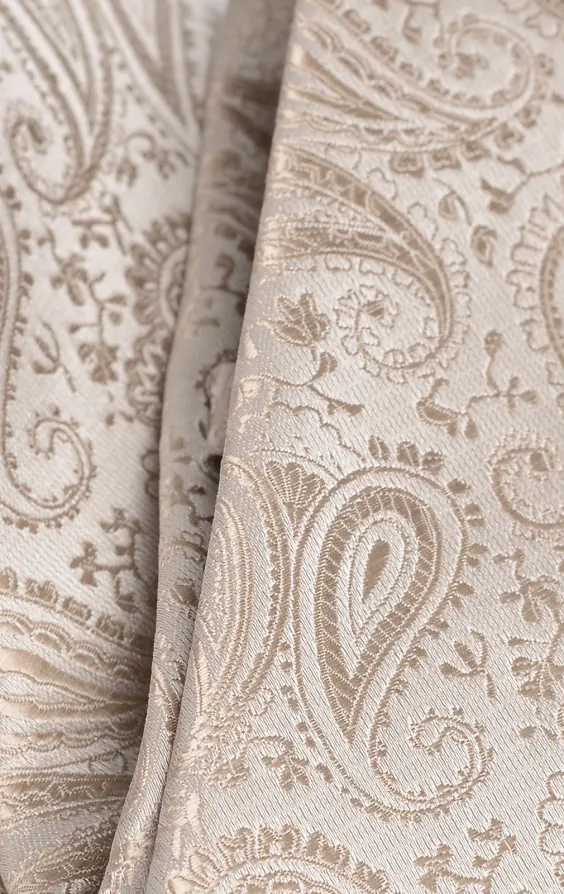 Cravate motif paisley à champagne - photo 3 Cravate motif paisley à champagne - photo 3