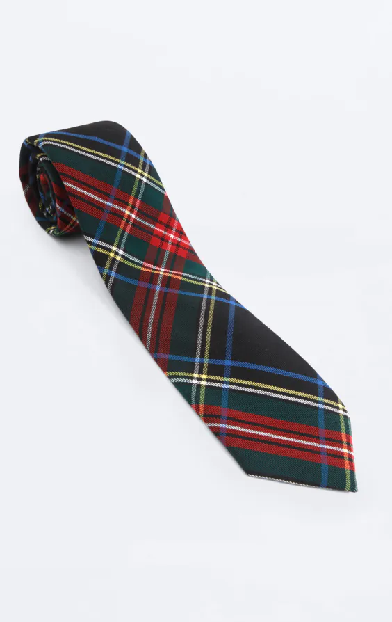 Cravate Vert Tartan - photo 2
