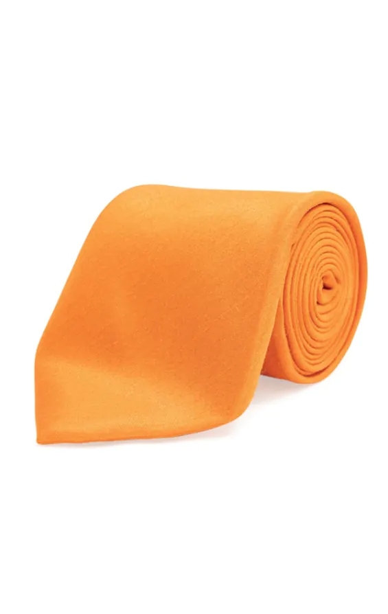Cravate Doupion Orange