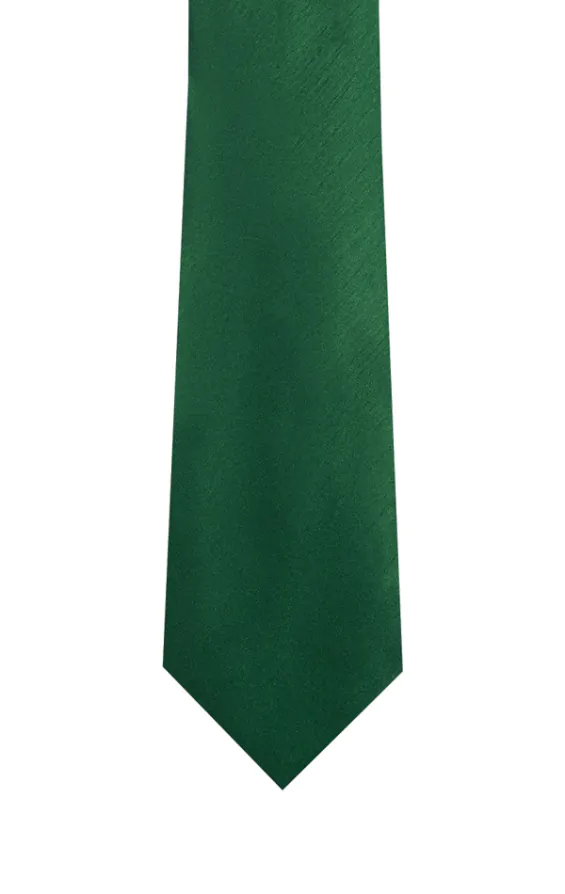 Cravate Doupion Vert Anglais - photo 1