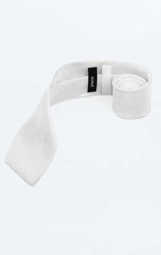 Cravate Motif Blanc - photo 1
