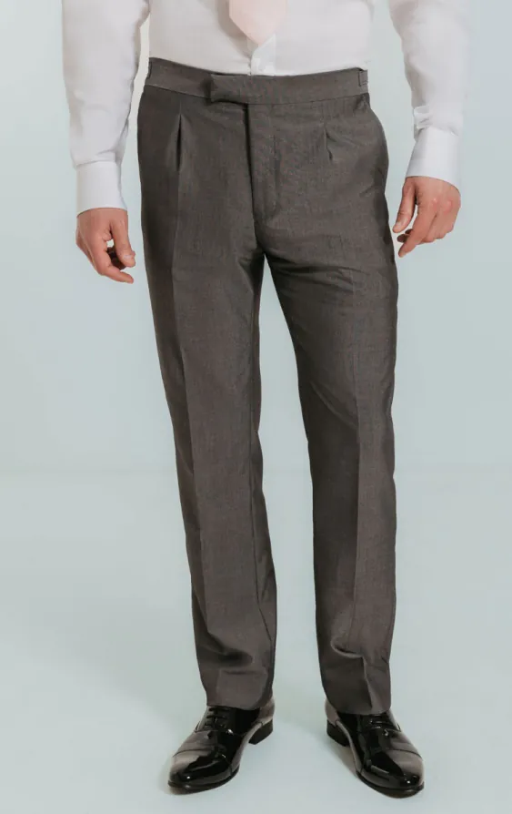 Pantalon Gris Argenté