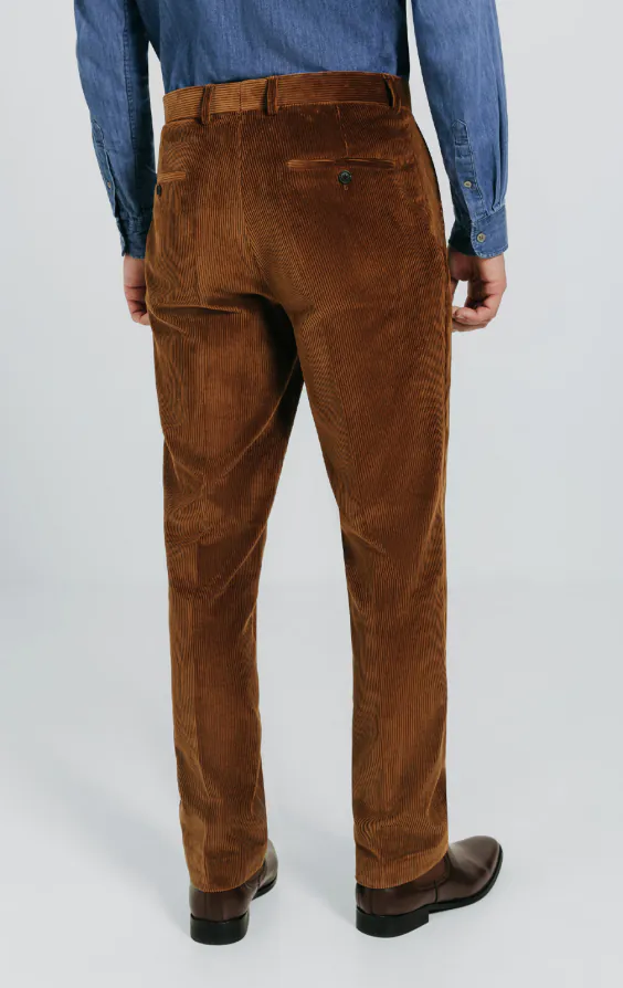 Pantalon en velours côtelé marron moyen - photo 2 Pantalon en velours côtelé marron moyen - photo 2