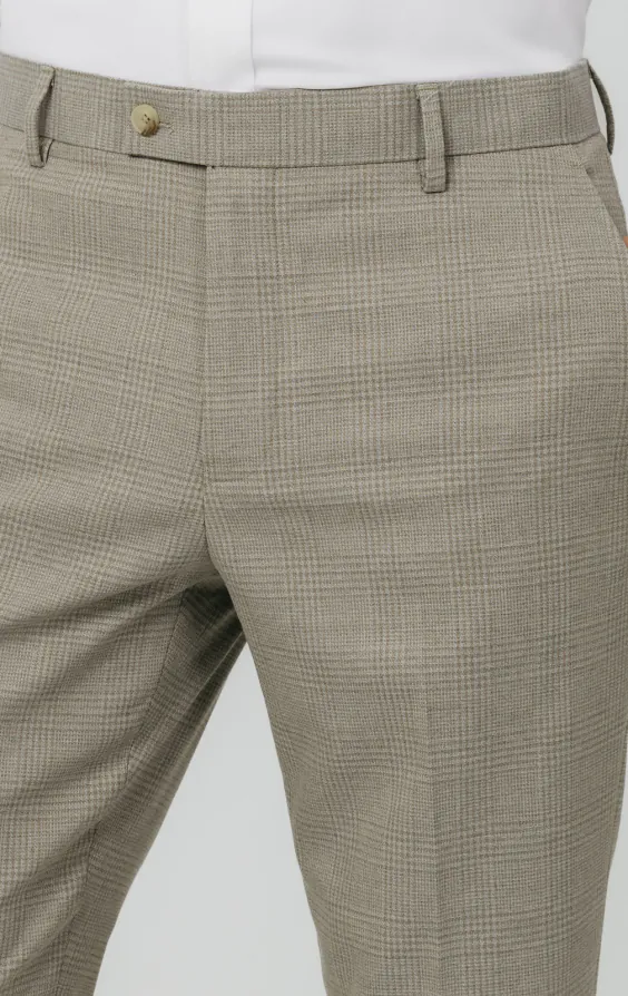 Pantalon de costume à carreaux naturels - photo 1 Pantalon de costume à carreaux naturels - photo 1