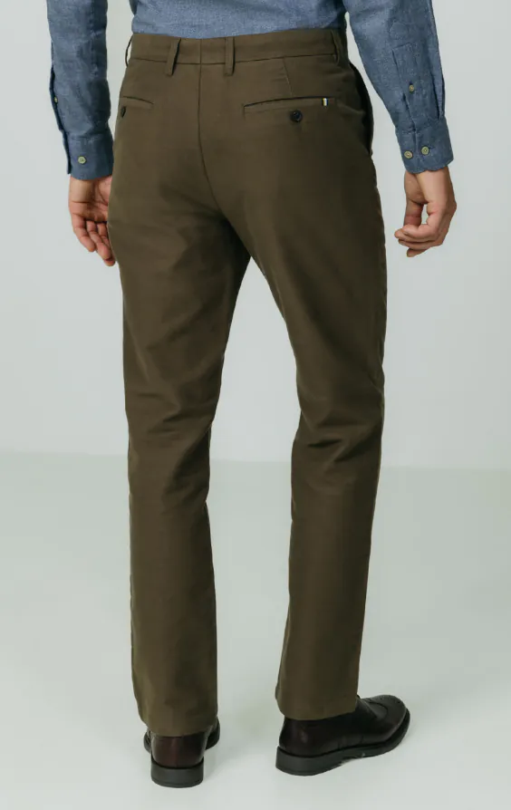 Pantalon en moleskine olive - photo 2 Pantalon en moleskine olive - photo 2