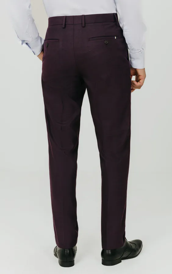 Pantalon de costume en sergé mûre - photo 2 Pantalon de costume en sergé mûre - photo 2