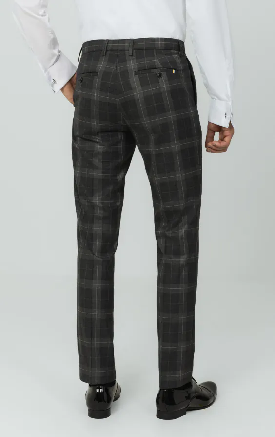 Pantalon à carreaux écossais gris - photo 2 Pantalon à carreaux écossais gris - photo 2
