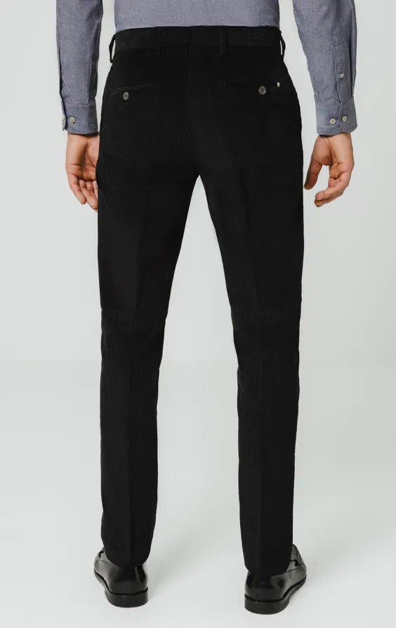 Pantalon en velours côtelé noir - photo 2 Pantalon en velours côtelé noir - photo 2