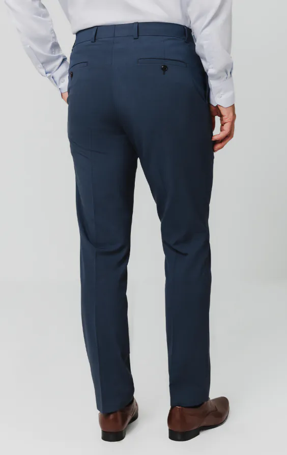 Pantalon de Costume Bleu Moyen - photo 2