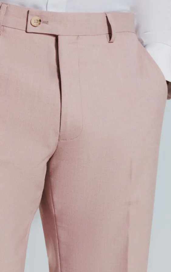 Pantalon de costume rose poussiéreux - photo 1