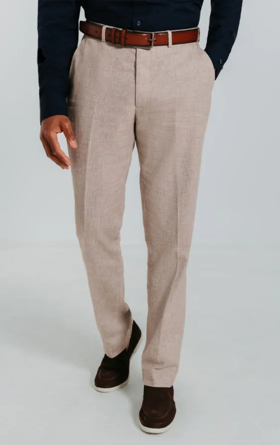 Costume en lin sable coupe slim - photo 6 Costume en lin sable coupe slim - photo 6