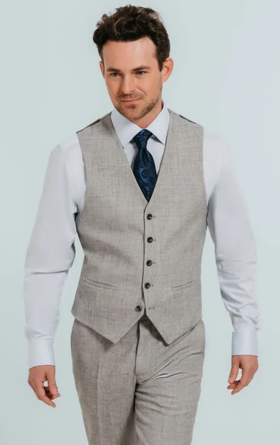 Costume 3 pièces en flanelle gris - photo 6 Costume 3 pièces en flanelle gris - photo 6