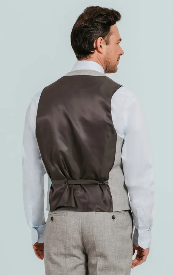 Gilet en flanelle gris - photo 2 Gilet en flanelle gris - photo 2