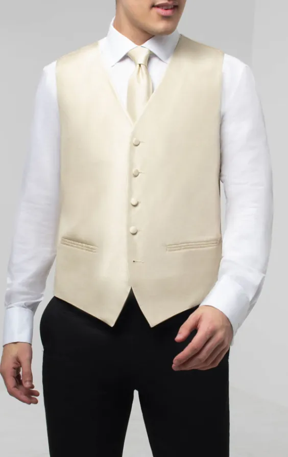 Gilet doupion doré Gilet doupion doré