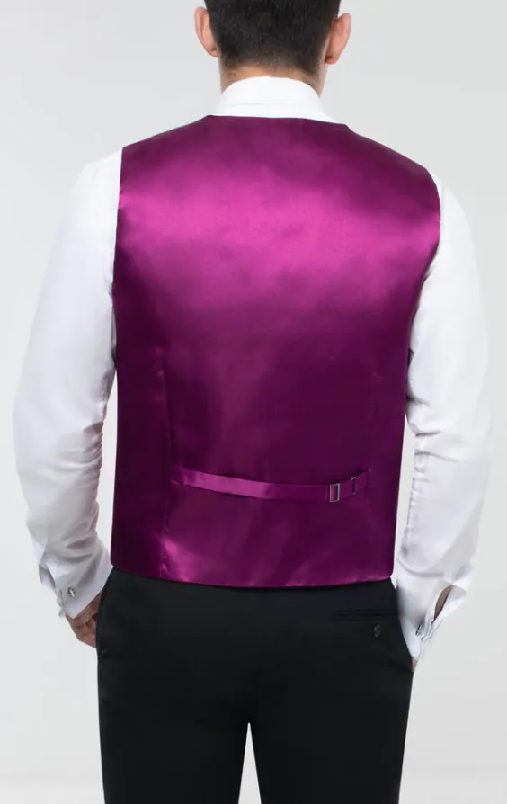 Gilet doupion violette - photo 3