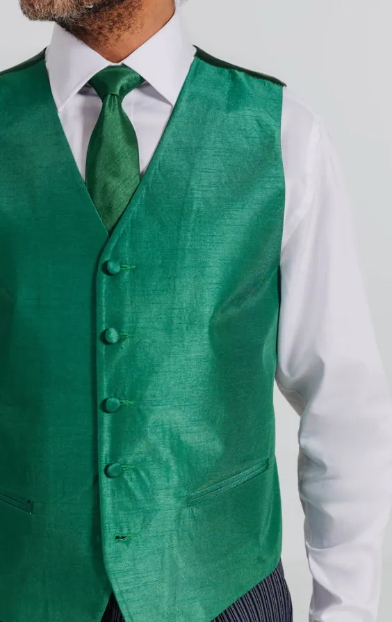Gilet doupion vert anglais - photo 2 Gilet doupion vert anglais - photo 2