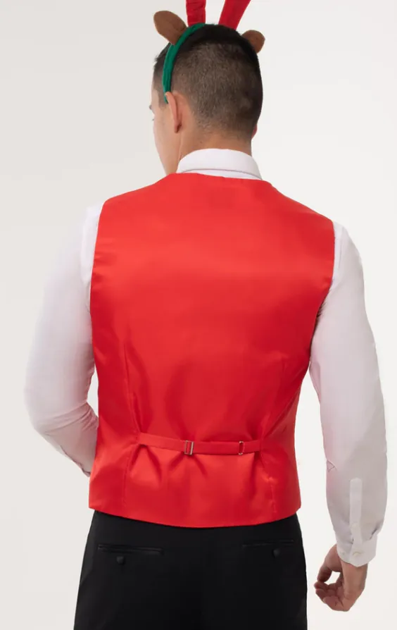 Gilet de Noël rouge festif - photo 2