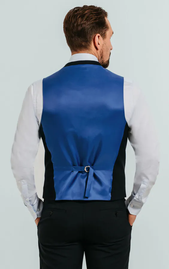 Gilet bleu marine - photo 2