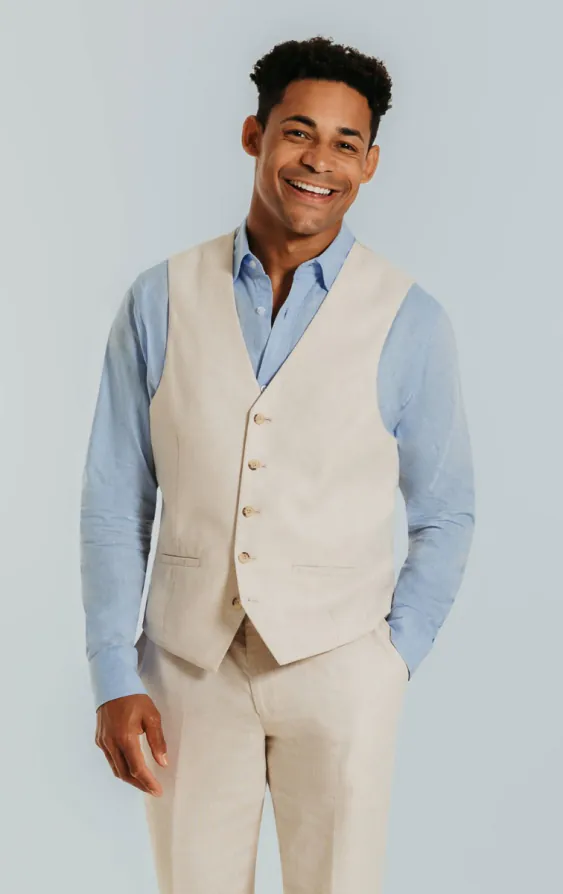 Veste en lin couleur crème - photo 6 Veste en lin couleur crème - photo 6