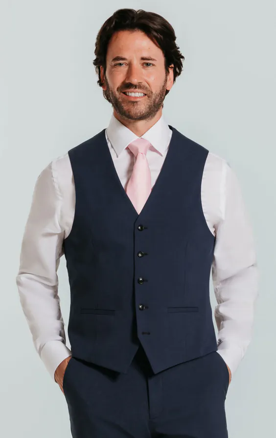 Gilet bleu moyen
