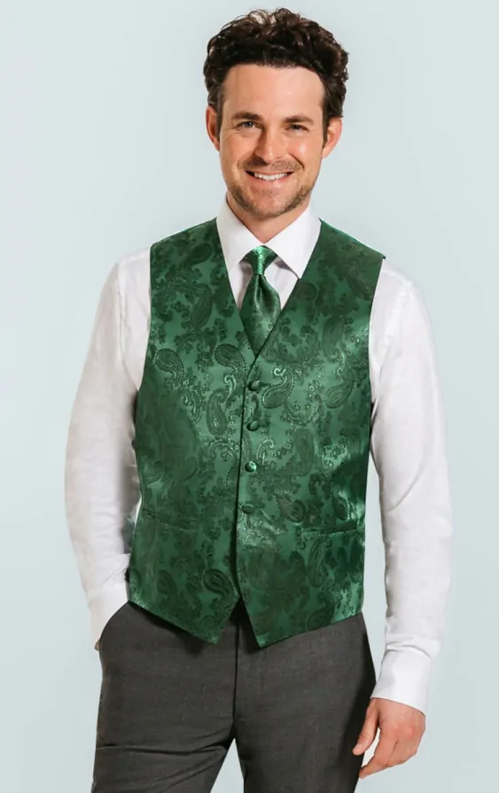 Dobell Gilet Motif Vert Anglais Dobell