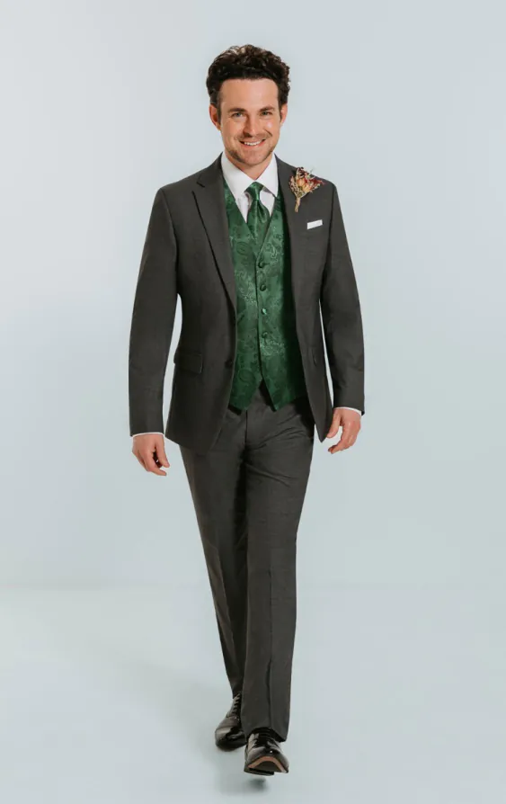 Gilet motif vert anglais - photo 1