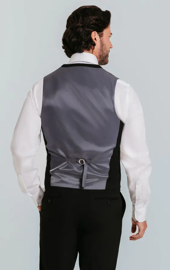 Gilet noir coupe slim - photo 2 Gilet noir coupe slim - photo 2