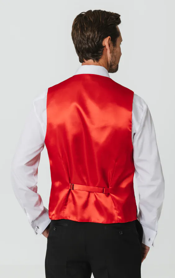 Gilet tartan rouge - photo 2 Gilet tartan rouge - photo 2