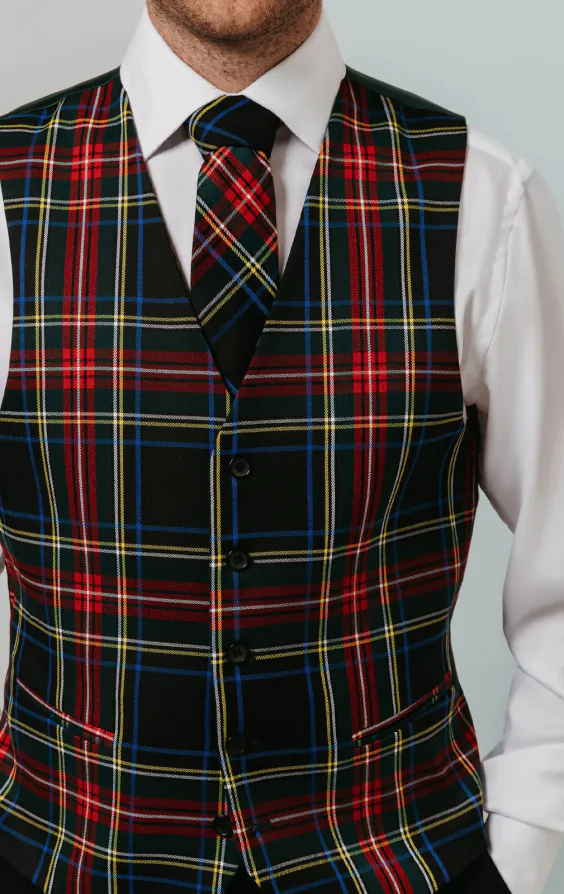 Gilet tartan vert - photo 1 Gilet tartan vert - photo 1