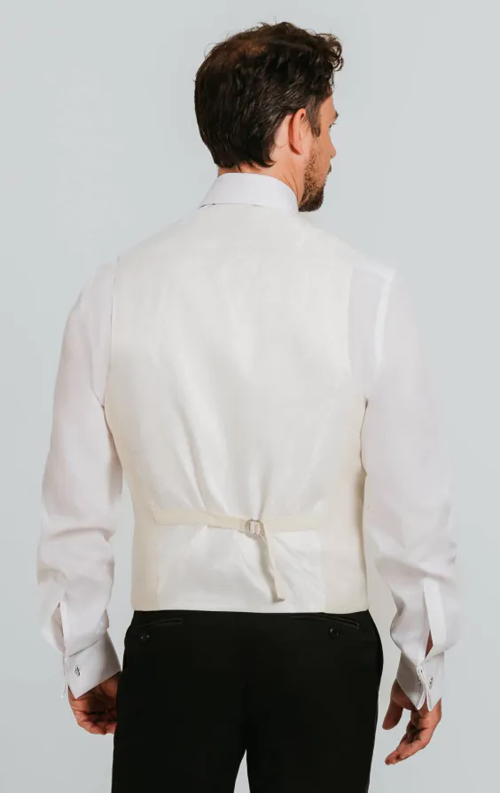 Gilet croisé blanc - photo 2